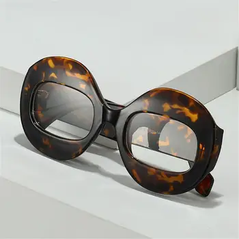 Овальные очки с Градиентными линзами UV400 Y2K, Солнцезащитные очки для женщин, Солнцезащитные очки