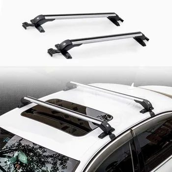 Серебристая перекладина Подходит для Lexus IS XE30 2014-2023 Багажник, багажник на крыше, запираемый 2шт